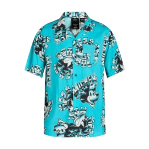 Disney Men's Mickey Mouse All Over Print Graphic Shirt: $11.19
