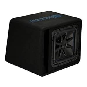Kicker Subs and Enclosures at Crutchfield: Up to $100