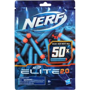 Nerf Elite 2.0 50-Dart Refill Pack: $4.54
