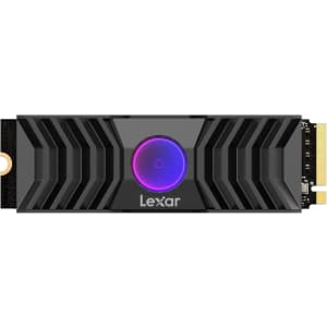 Lexar 2TB PCIe Gen5x4 NVMe M.2 SSD w/HeatSink: $215