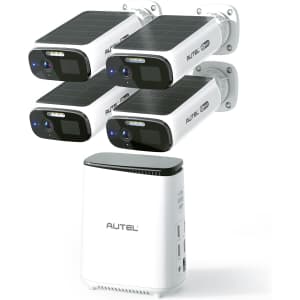 Autel Solar Wireless Outdoor 4-Camera Security System: $189 Autel Solar Wireless Outdoor 4-Camera Security System: $189