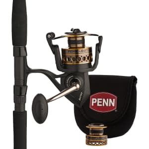 Penn Battle Spinning Reel and Fishing Rod Combo: $75