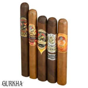 Gurkha 5-Star Luxury Dark 5-Cigar Sampler #2: $22