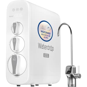 Waterdrop G3P600 Reverse Osmosis System: $379 w/ Prime