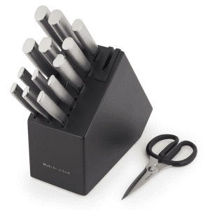 KitchenAid Gourmet 15-Piece Forged Stainless Steel Knife Set: $52.49 KitchenAid Gourmet 15-Piece Forged Stainless Steel Knife Set: $52.49