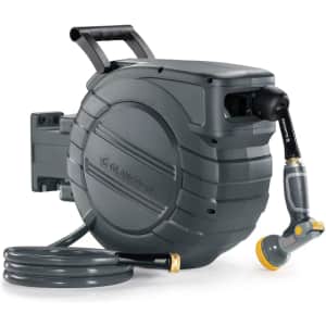 Glahoden 5/8" x 90-Foot Retractable Garden Hose Reel & Hose: $77.99 Glahoden 5/8" x 90-Foot Retractable Garden Hose Reel & Hose: $77.99