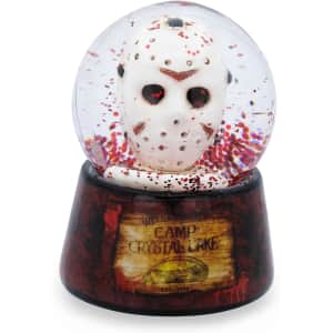 Friday the 13th Jason's Mask 3" Mini Snow Globe: $9.99 Friday the 13th Jason's Mask 3" Mini Snow Globe: $9.99