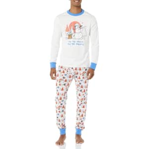 Amazon Essentials x Disney Men's Snug-Fit Pajama Sleep Set: $7.99