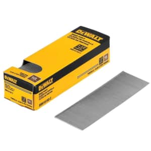 DeWalt 1.5" 18 Gauge Brad Nails 2,500-Pack: $5.50