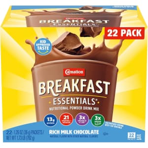 Carnation Breakfast Essentials Powder Drink Mix 22-Pack: $7.74 via Sub. & Save