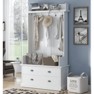 Nestfair 38.5" Freestanding Hall Tree: $192 Nestfair 38.5" Freestanding Hall Tree: $192