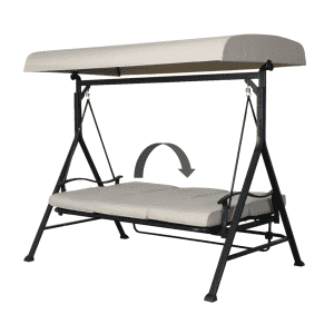 Mainstays Belden Park 3-Person Convertible Daybed / Porch Swing: $247