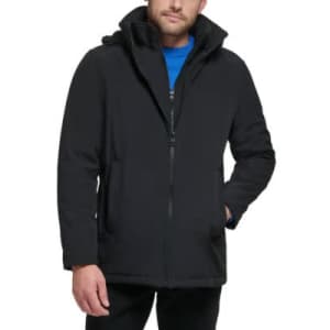 Calvin Klein Men's Infinite Stretch Jacket w/ Polar Fleece Lined Bib: $80