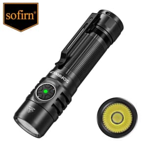 Sofirn 3000-Lumen EDC Flashlight: $20.32