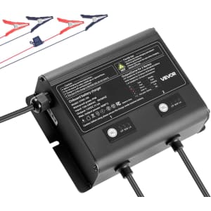 Vevor IP68 Waterproof Smart Boat Battery Charger: $34.99 Vevor IP68 Waterproof Smart Boat Battery Charger: $34.99
