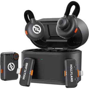 Hollyland Lark M2S Ultimate Combo Wireless Lavalier Microphone: $119 w/ Prime