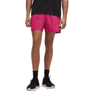 lululemon Men's 5" Pace Breaker Linerless Shorts: $49