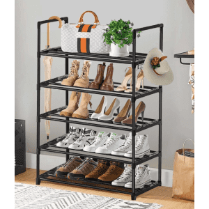 HadinEEon 5-Tier Shoe Rack: $15