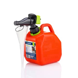 Scepter 1-Gallon Gas Can w/ Funnel: $7.81