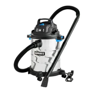 Hart 6-Gallon 5HP Wet/Dry Vacuum: $30 Hart 6-Gallon 5HP Wet/Dry Vacuum: $30