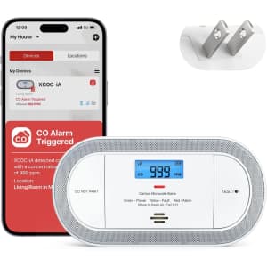 X-Sense Wi-Fi Carbon Monoxide Detector: $34