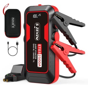 S Zevzo ET03 2,500A Jump Starter: $28