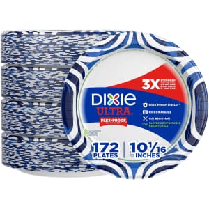 Dixie Ultra 172-Count Large 10" Paper Plates: $19
