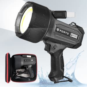 Forto Rechargeable Spotlight: $79.99