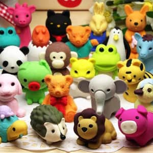 Animal Eraser 34-Piece Set: $6.78 Animal Eraser 34-Piece Set: $6.78