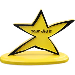 Your Did It Star Trophy: $8.99