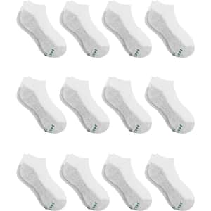 Hanes Boys' Double Tough Cushioned Ankle Socks 12-Pack: $3.78