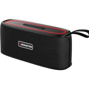 Monster Shock Portable Bluetooth Speaker: $35