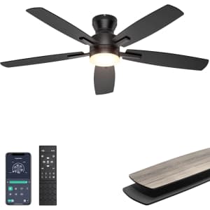 Ohniyou 52'' Ceiling Fan w/ Lights & Remote: $59.99