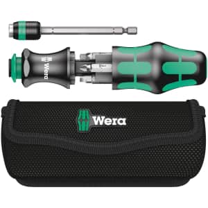 Wera 7-In-1 Bitholding Screwdriver with Removable Bayonet Blade: $35