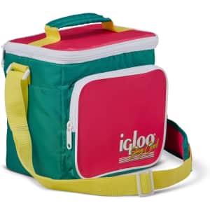 Igloo Retro Square Lunch Bag Cooler: $12