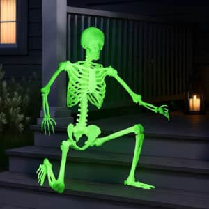 5-Foot Glow-in-the-Dark Poseable Skeleton: $17 5-Foot Glow-in-the-Dark Poseable Skeleton: $17