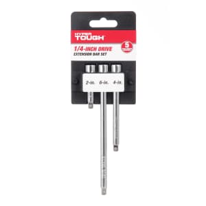 Hyper Tough 1/4" Drive Extension Bar Set: $3.97 Hyper Tough 1/4" Drive Extension Bar Set: $3.97