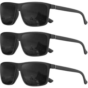 Polarized Sunglasses 3-Pack: $11