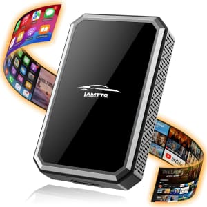 Lamtto Car TV Mate Pro and Wireless CarPlay Adapter: $45.59