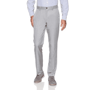 Amazon Essentials Men's Slim-Fit Flat-Front Dress Pant: From $10 + extra 20% off 3+