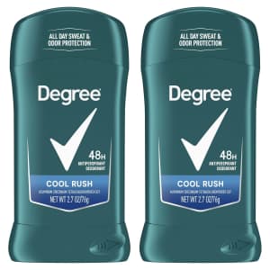 Degree Men Original 48-Hour Antiperspirant Deodorant 2-Pack: $4.97 via Sub & Save