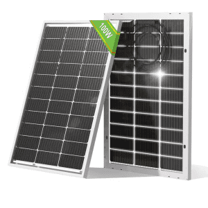 Eco-Worthy Bifacial 100W 12V Solar Panel: $32