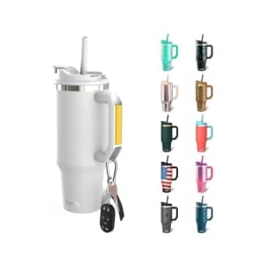 Frost Buddy Thicc Buddy 40-oz. Stainless Steel Vacuum Insulated Tumbler w/ Lid & Straw: $8.99
