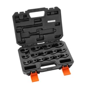 SucceBuy 15-Piece Crowfoot Wrench Set: $18.80