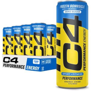 Cellucor C4 Performance Energy Drink 12-oz. Can 12-Pack: $11 via Sub & Save