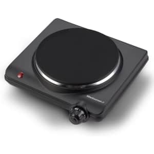 Elite Gourmet 1000W Cast Iron Electric Hot Plate: $13 w/ Prime Elite Gourmet 1000W Cast Iron Electric Hot Plate: $13 w/ Prime