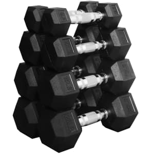 BalanceFrom 100-lb. Dumbbell Set: $79.99