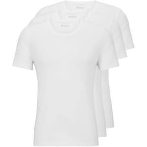 Boss Men's Logo Embroidered Cotton T-Shirt 3-Pack: $30