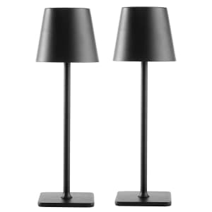 Mainstays Rechargeable 13" Table Lamp 2-Pack: $10