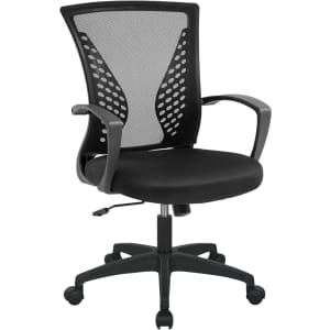 BestOffice Mid Back Mesh Desk Chair: $44